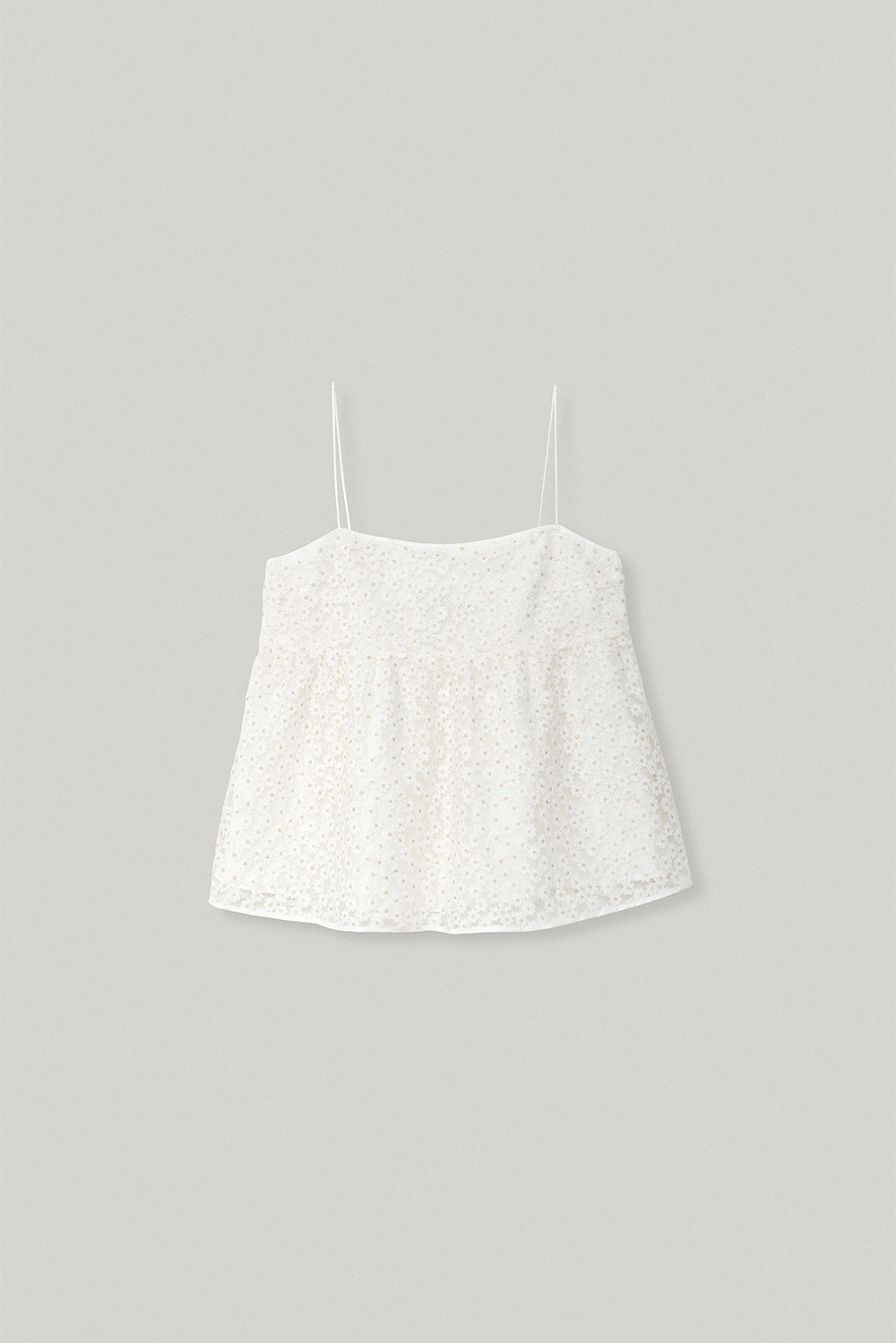 [4 REORDER] Ivy Embroidery Top in White