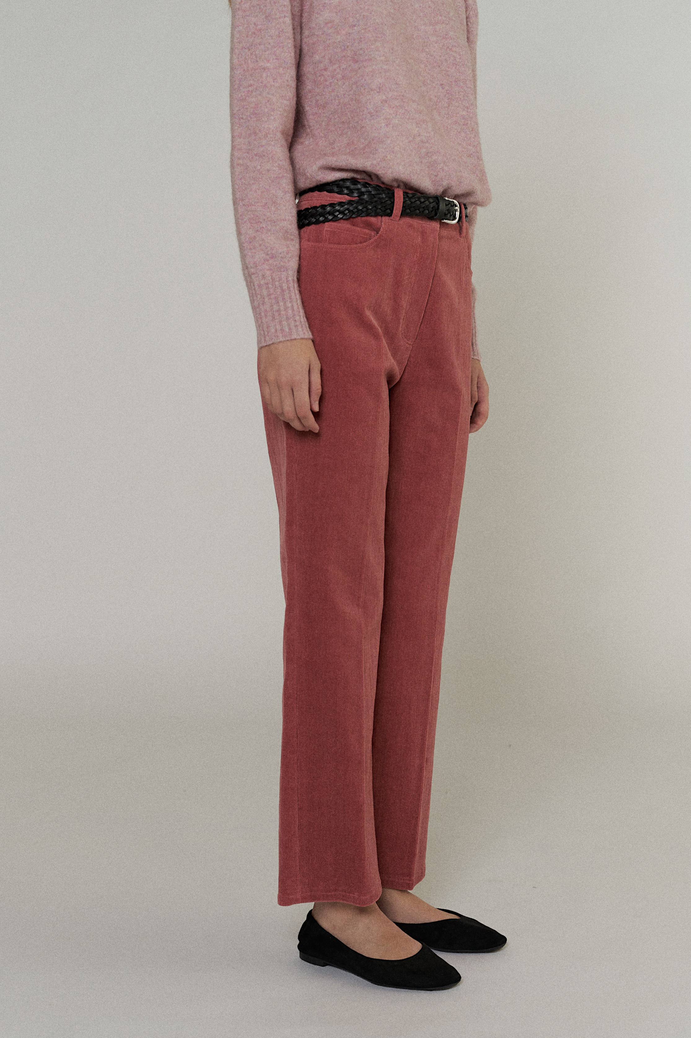 Pakora Corduroy Pants in Rose Pink