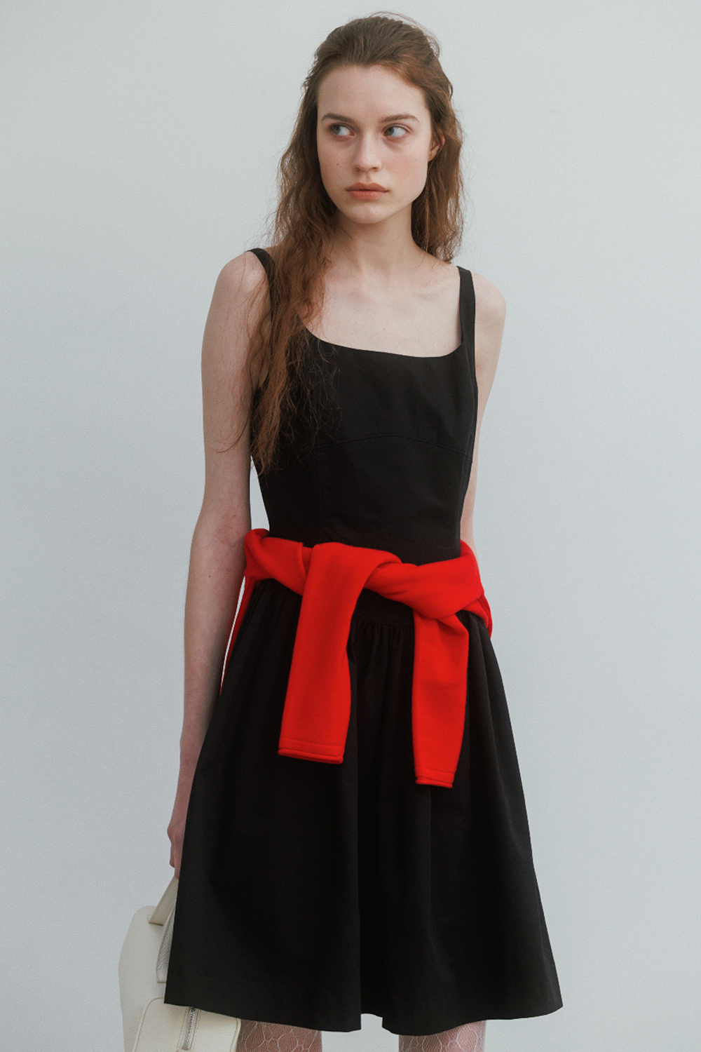 [REORDER] Saona Cotton Dress in Black